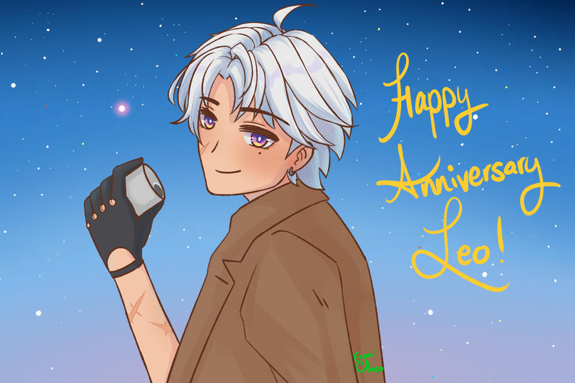 Leo's BDay Illust.