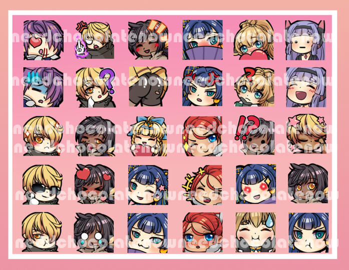 Epic 7 discord emotes.